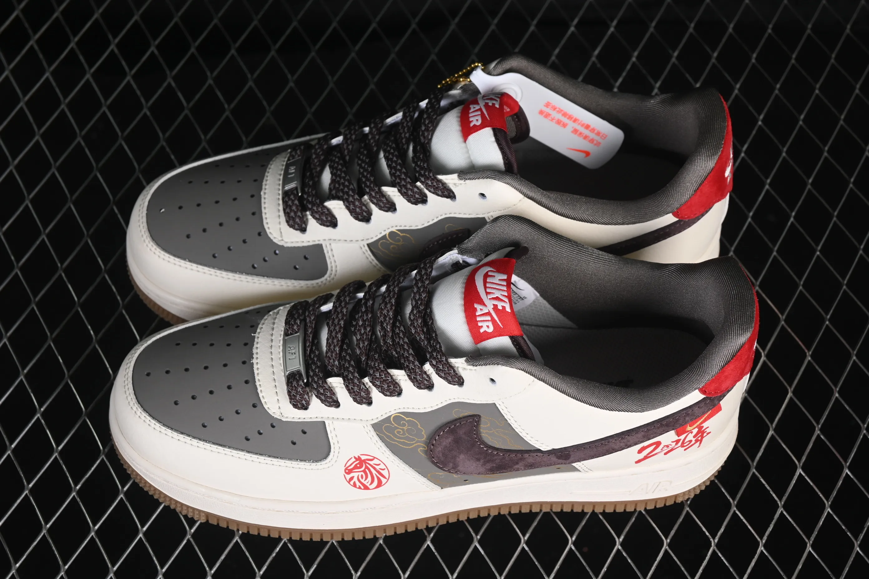 All categories Nk Air Force 1 Air Force series Nk Air Force 1 Low Air Force low-top Nike Air Force 1'07 Low Year of the Horse limited edition Air Force 1 low-top casual sneakers QW5288-137